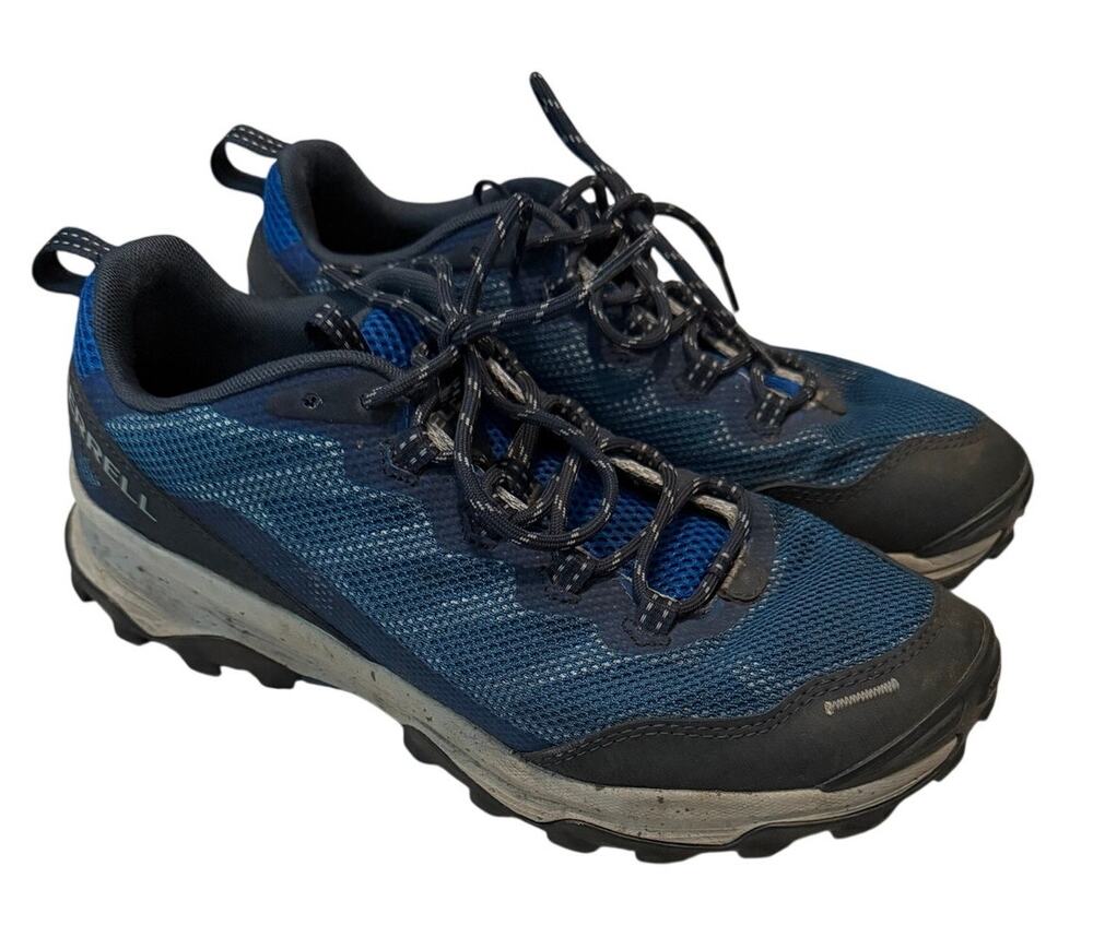 Merrell Speed Strike Men's 9.5 Blue Trail Hiking Shoes J067071